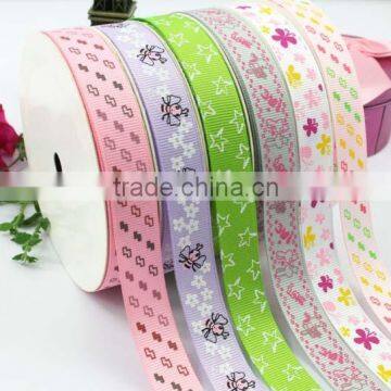 Wholesale different styles polyester print ribbon