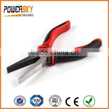 6" 8" Flat Nose Plier with Rubber Handles