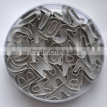 3D Mini letter cookie cutter