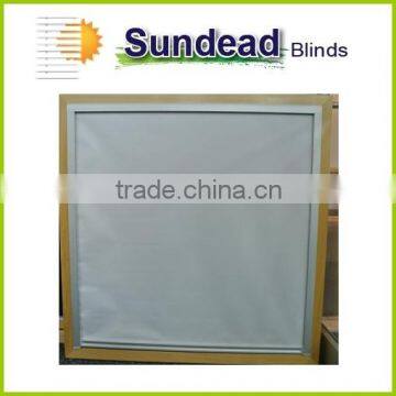 Skylight blackout fabric for Rollers blinds compatible with roof window frame , easy install for ready made market
