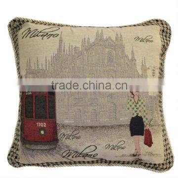 For sale jacquard embroidered patchwork cushion covers and pillowcases