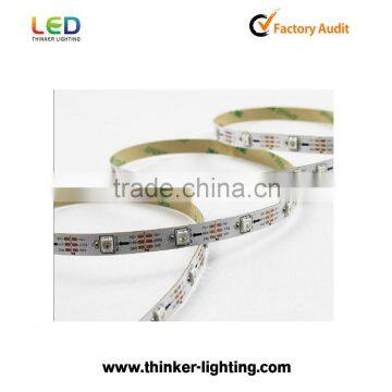 Advertising lamp WS2812B led strips IC chip programmable led digital flexible strip with 5v built in 144LED/M smd 5050 RGB