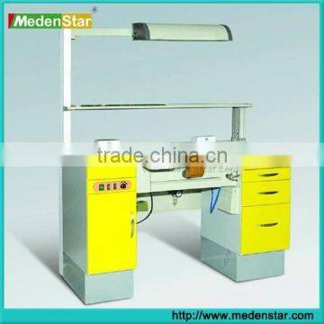 Good quality steel-board and wood structure dental laboratory bench DLLB004