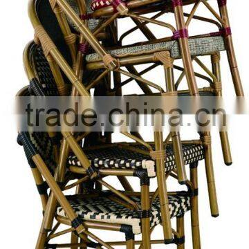 C039-DF highly quality cheap price stackable outdoor rattan chair