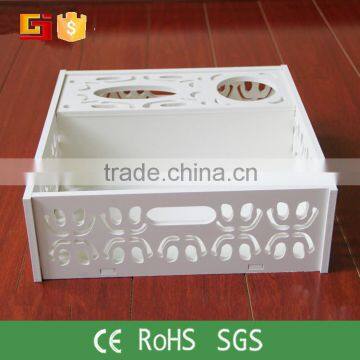 All kinds of wood plastic forming tray wood plastic bread/dessert tray