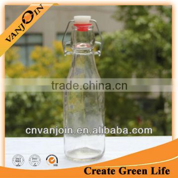 500ml Clear Swing Top Glass Bottle For Milk