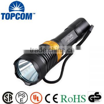 Metal Aluminum Material IP68 Waterproof Diving Creative Flashlight Torch 100Meters