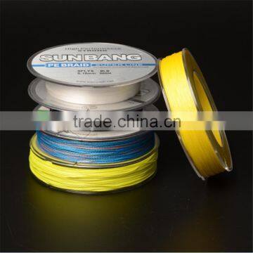 Golden supplier 100lb braided fishing with high strength and lower MOQ