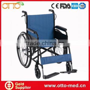 Aluminum ultralight handicap equipment wheelchair