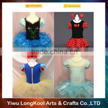 Wholesale hot sale new model girl dress frozen princess tutu dress