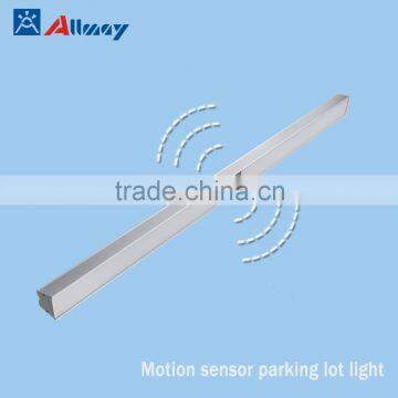 Factory direct supply double light Remote controller radar sensor LED parking lot light long sensor distance 1200mm 18w CE ROHS