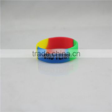 export dual layer silicone wristband