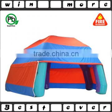 color customized inflatable lawn tent with curtains for sale