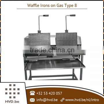 Latest Product in Market Gas Waffle Maker with Replaceable Tray