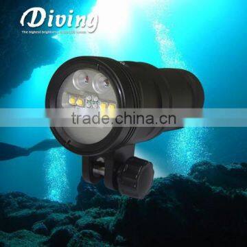 Hi-max UV9 5000lumen Diving Video light 110 wide angle underwater photography light