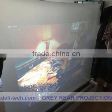 Christmas promotion white back projection screen translucent vinyl