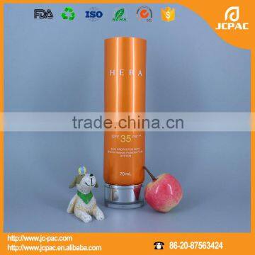 70ml Aluminium Oval Sun Cream Tube