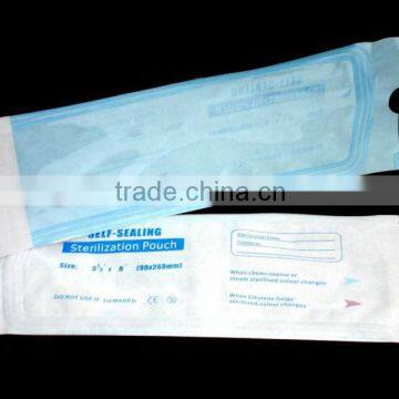 medical supply self-sealed sterilization pouch