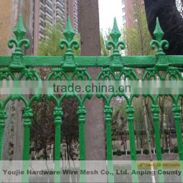 wrought fence/cast iron fence