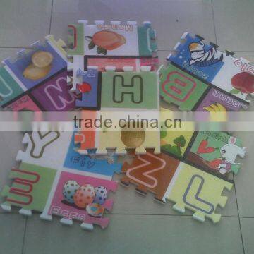 cheap baby floor play mat,color printed baby play mat, floor mat