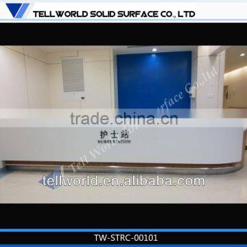 Long Straight Front Desk/high Quality Reception Desk/simple Style Front Desk