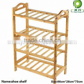 Bamboo Shoe Rack Bench Wood Shoe Rack