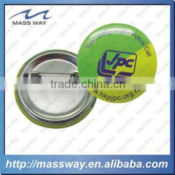 promotional safe pin printing custom button badge