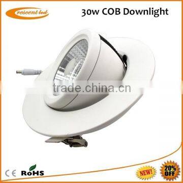 High Brightness Rotable Recessed Led Downlight 30w photo-5