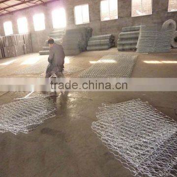 PVC Goated Galvanized hexagonal Gabion Mesh