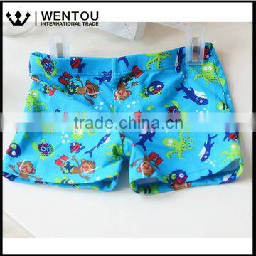 Hot Sale Cheap High Quality Tie Lattice Multicolor Cute Baby Boy Swim Trunks