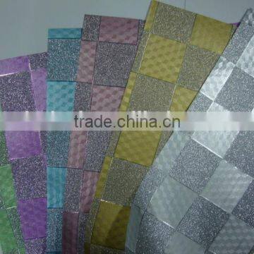 Square Shape Pattern Glitter Film