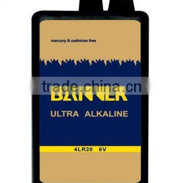 Ultra Alkaline 4LR25 battery