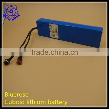 48V 8Ah Cuboid beam built-in electric mini balancing Mountain e bike bicycle Rechargeable lithium li-ion battery batteries pack