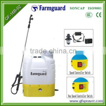 GF-16D-02C 16L Factory made cheap battery and manual sprayer