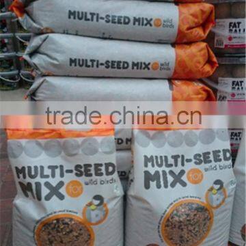 Bird seed woven bag 25lb wild bird feed bag 20kg high quality