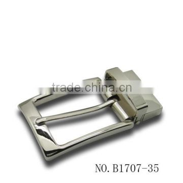 zamac turning buckle for 35mm leather belt