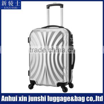 ABS+PC Wave Pattern Airport Trolley For Travel Airport Luggage Trolley Wheel