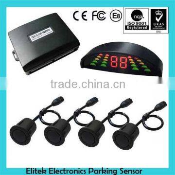 Auto Vehicle LED Parking Sensor Kit 4 Sensors Car Reversing Radar Parking Sensor System