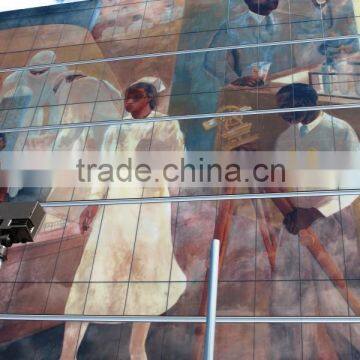 Decorative Painted Glass Tempered Glass Wall Art Panels photo-6