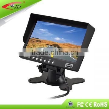 24 V auto mirror monitor with 7 inch screen,Bus monitor