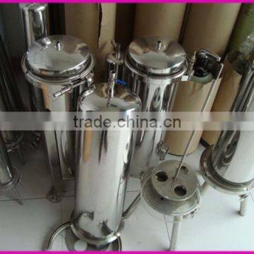 Stainless steel cartridge filter housing