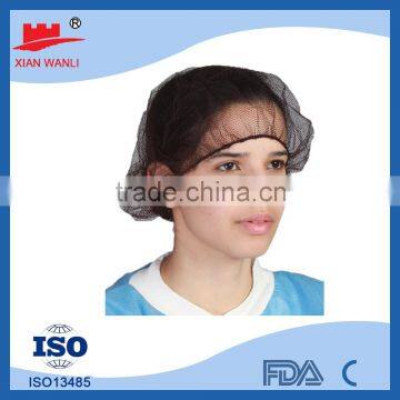 disposable nonwoven hairnet cap