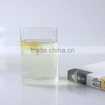 China Made Glassware Manufacturer Glass Pitcher Square Shape Glass Drinking Cup Set