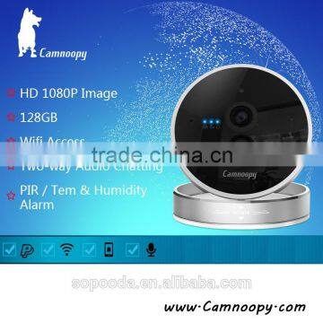 2.0MP PIR detector wireless ip camera with 3D audio support tem&humi sensor p2p wifi ip camera                        
                                                Quality Choice