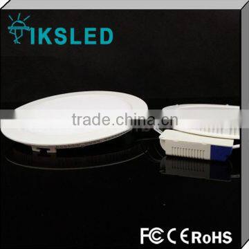 Hight quality 3/4/6/9/12/15/18/24W round or square panel light 95-265V