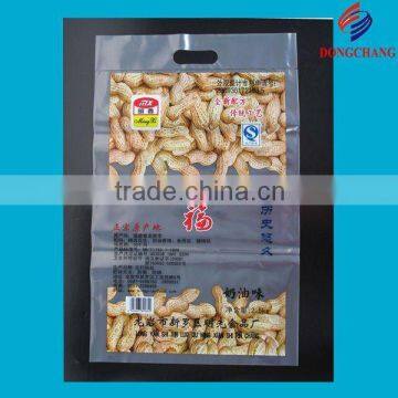 plastic LDPE bag for packing 2.5kg peanuts