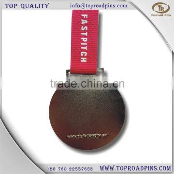 hot sale custom blank medal with rbbon