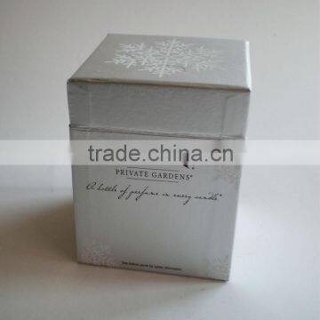 paper candle package with printing