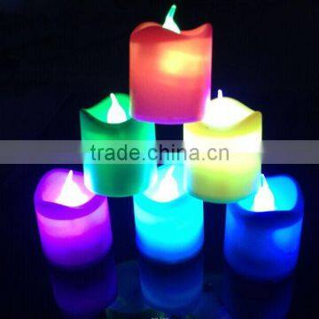 002 Remote Control Changing LED Flameless Candle Light Home Decor