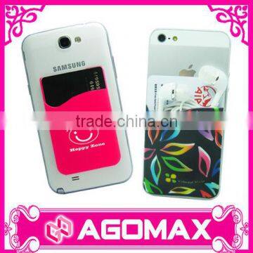 Classic Gift cellphone smart pocket silicone wallet